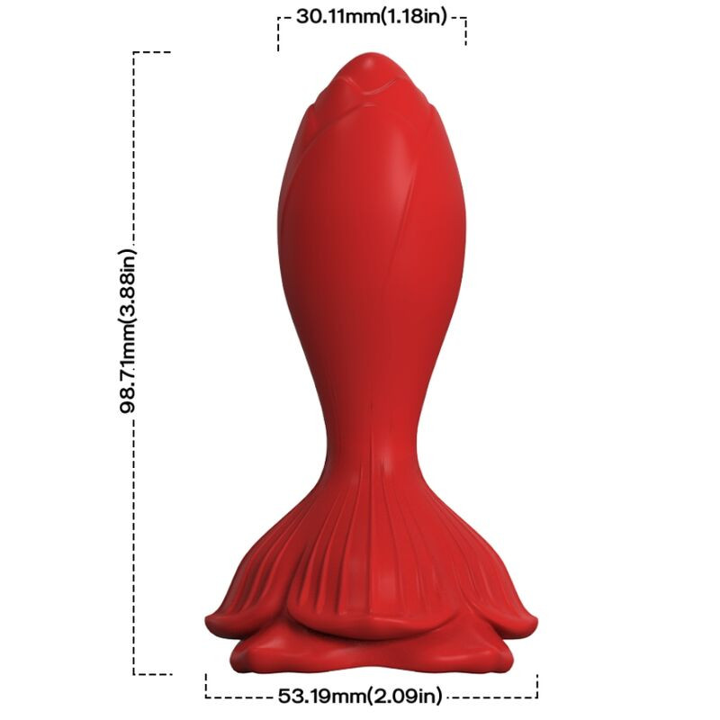 ARMONY - PINK VIBRATOR & ANAL PLUG SMALL REMOTE CONTROL RED 1 