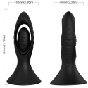 ARMONY - VIBRATOR & ANAL PLUG SILICONE BLACK 3 