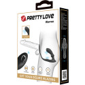 PRETTY LOVE - ANELLO ANALE E VIBRATORE WARREN BLACK 6 