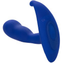 CALEXOTICS - ADMIRAL CURVED ANAL STIMULATOR & VIBRATOR BLUE 2 