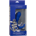 CALEXOTICS - ADMIRAL STIMOLATORE ANALE CURVO E VIBRATORE BLU 4 