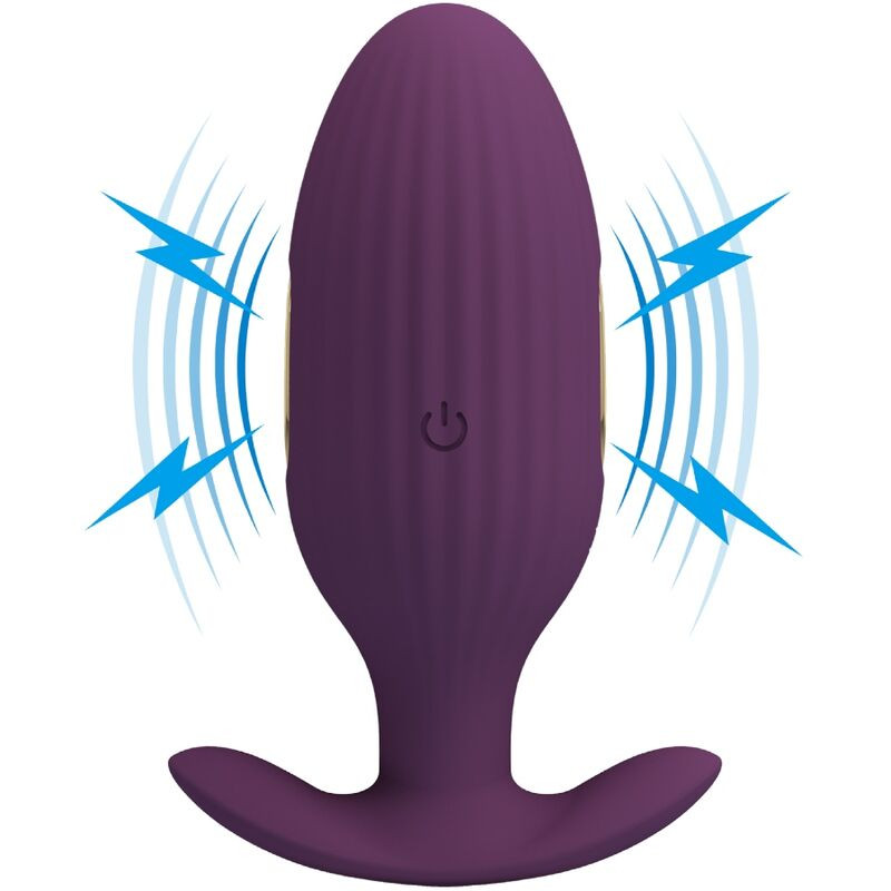 PRETTY LOVE - JEFFERSON APP CONTROLLED ANAL PLUG PURPLE 3 