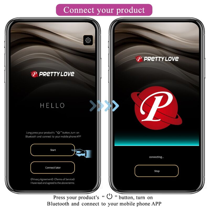 PRETTY LOVE - JEFFERSON APP CONTROLLED ANAL PLUG PURPLE 15 