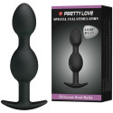 PRETTY LOVE - SILICONE ANAL BALLS 12.5 CM BLACK 1 