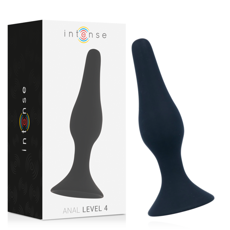 INTENSE - ANALE LIVELLO 4 15,5 CM NERO 1 