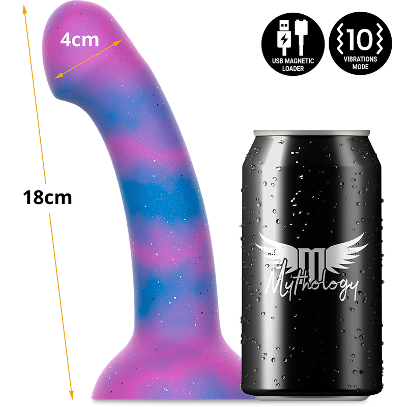 MYTHOLOGY - DION GALACTIC DILDO M - VIBRATEUR WATCHME TECHNOLOGIE SANS FIL COMPATIBLE 2 