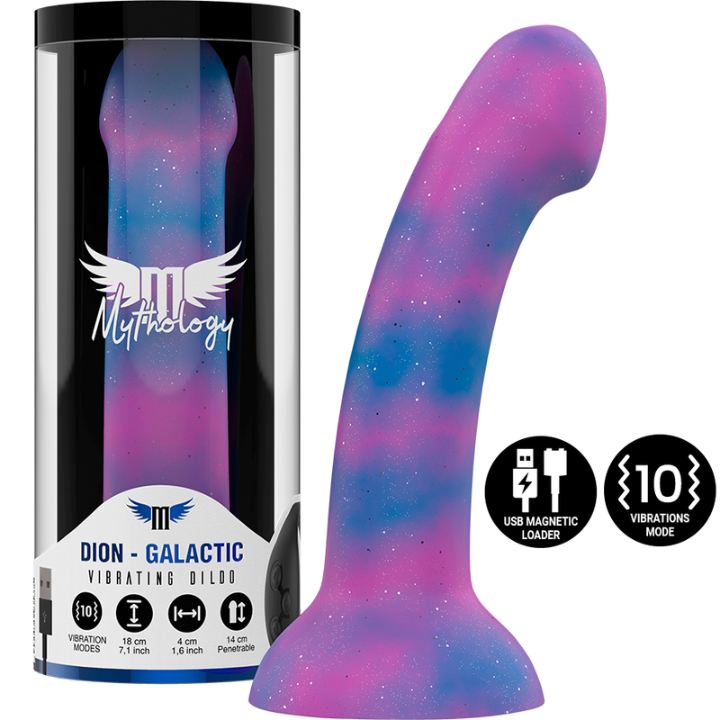 MYTHOLOGY - DION GALACTIC DILDO M - VIBRATOR WATCHME WIRELESS TECHNOLOGY COMPATIBLE 3 