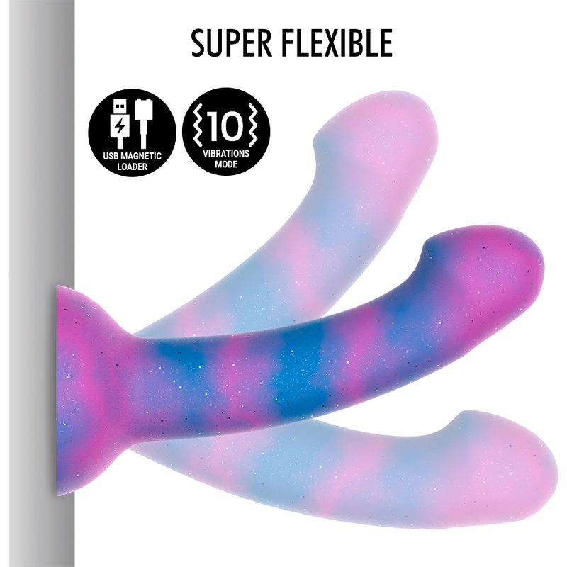 MYTHOLOGY - DION GALACTIC DILDO M - VIBRATEUR WATCHME TECHNOLOGIE SANS FIL COMPATIBLE 5 