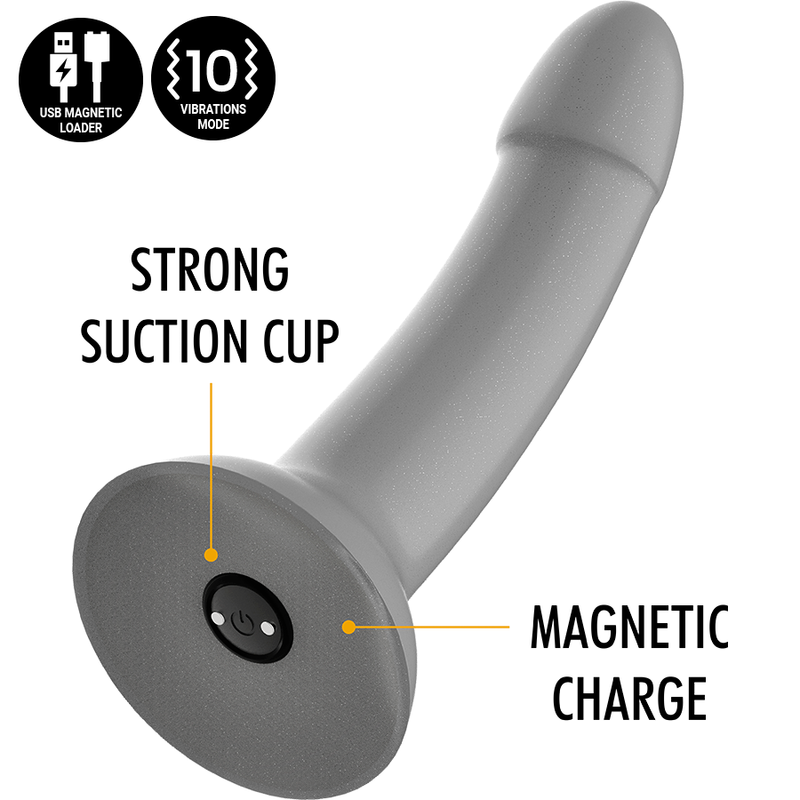 MYTHOLOGY - RUNE MAJESTIC DILDO S - VIBRATOR WATCHME WIRELESS TECHNOLOGY COMPATIBLE 4 