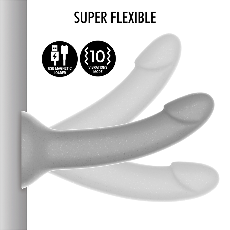 MYTHOLOGY - RUNE MAJESTIC DILDO S - VIBRATORE WATCHME COMPATIBILE CON TECNOLOGIA WIRELESS 5 