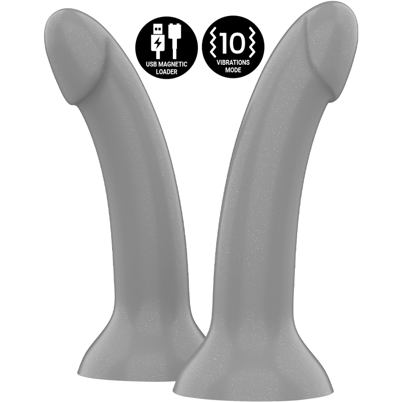 MYTHOLOGY - RUNE MAJESTIC DILDO S - VIBRATORE WATCHME COMPATIBILE CON TECNOLOGIA WIRELESS 7 