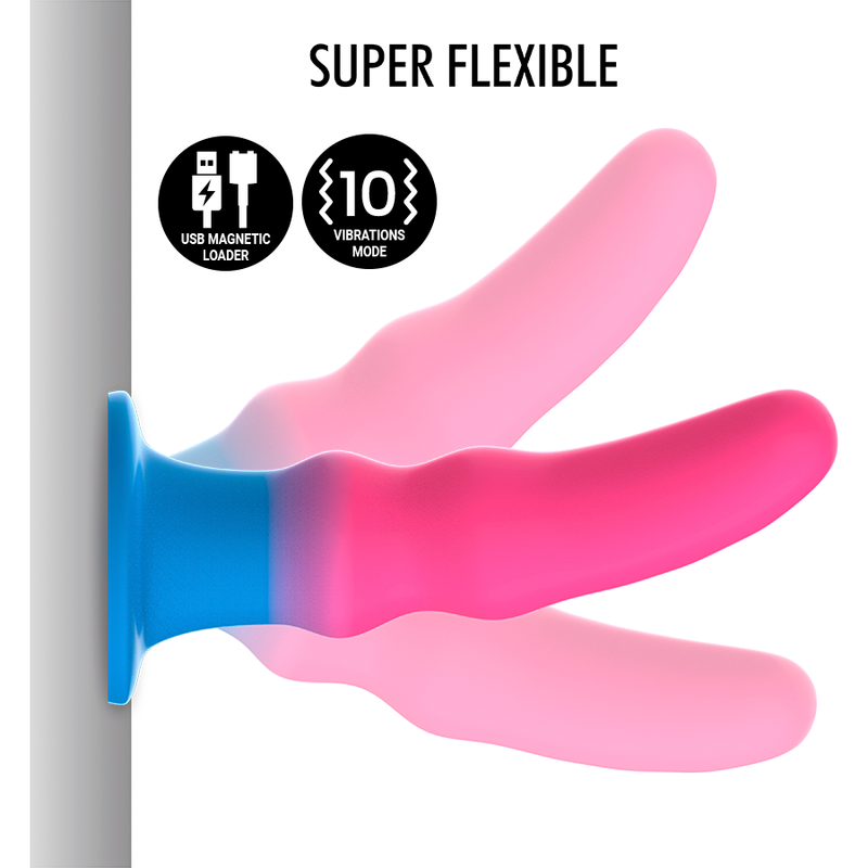 MYTHOLOGY - KUNO UTOPIA DILDO M - VIBRATEUR COMPATIBLE AVEC LA TECHNOLOGIE SANS FIL WATCHME 5 