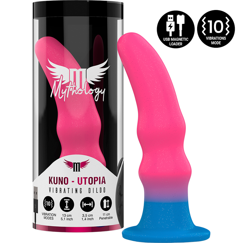 MYTHOLOGY - KUNO UTOPIA DILDO S - VIBRATEUR WATCHME TECHNOLOGIE SANS FIL COMPATIBLE 4 