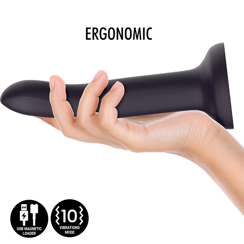 MYTHOLOGY - DUMAN MYSTIC DILDO L - VIBRATEUR COMPATIBLE AVEC LA TECHNOLOGIE SANS FIL WATCHME 7 