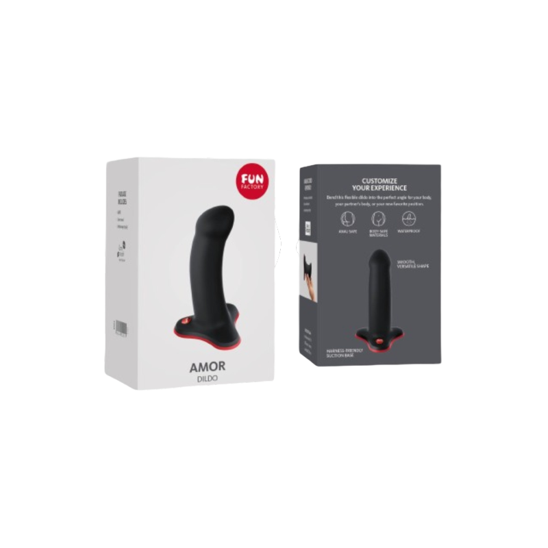 FUN FACTORY - AMOR DILDO BEGINNERS BLACK 3 