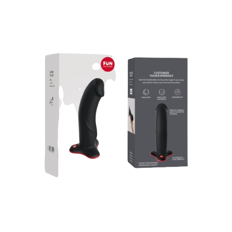 FUN FACTORY - THE BOSS REALISTISCHER DILDO SCHWARZ 3 