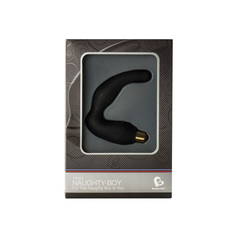 ROCKS-OFF - NAUGHTY-BOY MALE G-SPOT MASSAGER 7 V BLACK 1 