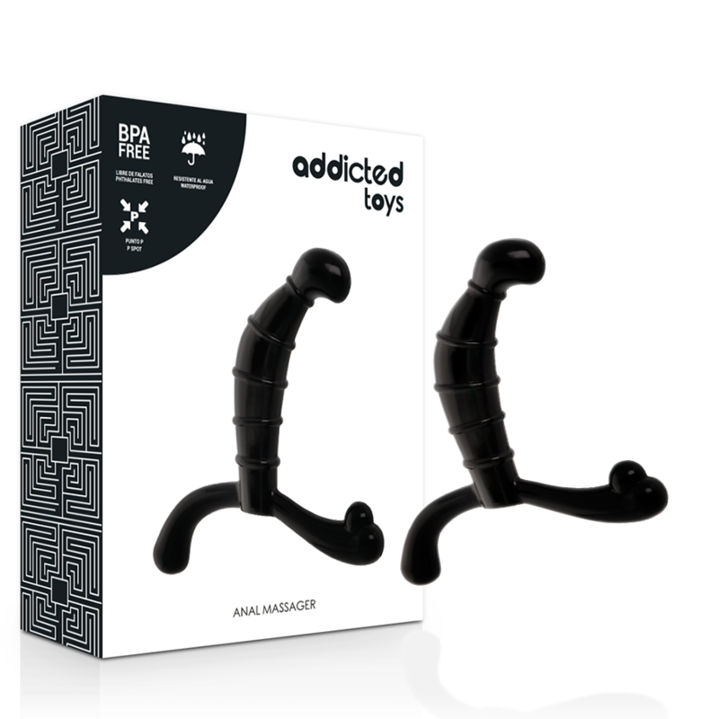 ADDICTED TOYS - PROSTATE ANAL PLEASURE BLACK 2 