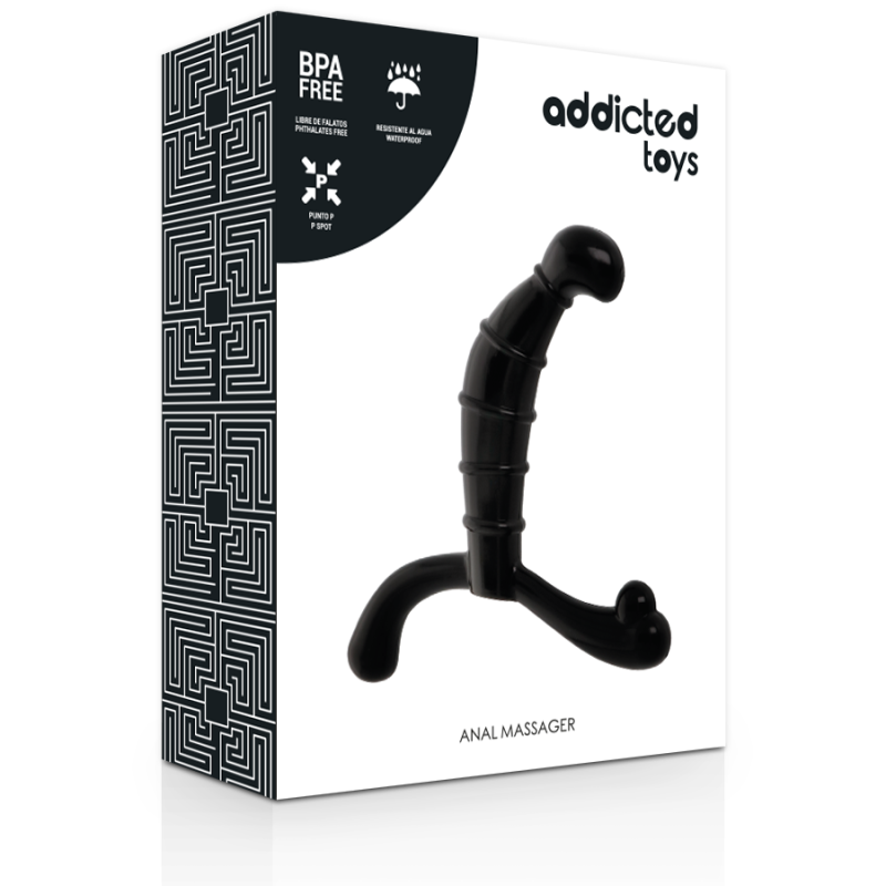 ADDICTED TOYS - PIACERE ANALE DELLA PROSTATA NERO 3 