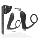 ADDICTED TOYS - PROSTATIC VIBRATOR RECHARGEABLE MODEL 1 - BLACK 1 