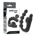 ADDICTED TOYS - ANAL-MASSAGER PROSTATIK MIT VIBRATION 1 