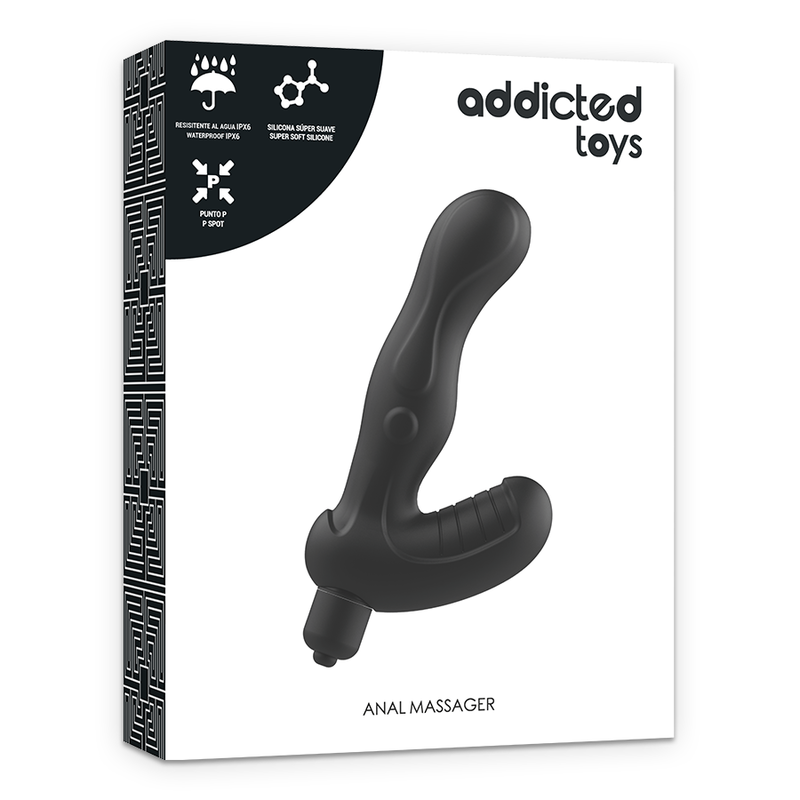 ADDICTED TOYS - P-SPOT VIBE STIMOLATORE ANALE DELLA PROSTATA IN SILICONE 4 