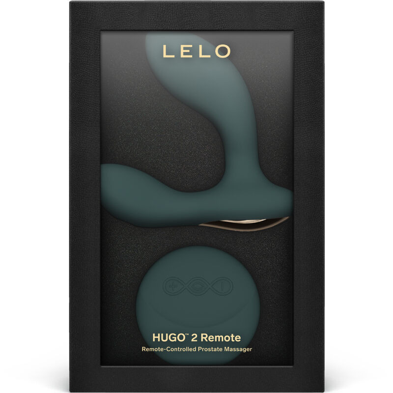 LELO - MASSEUR DE PROSTATE TÉLÉCOMMANDE HUGO 2 VERT VERT 2 