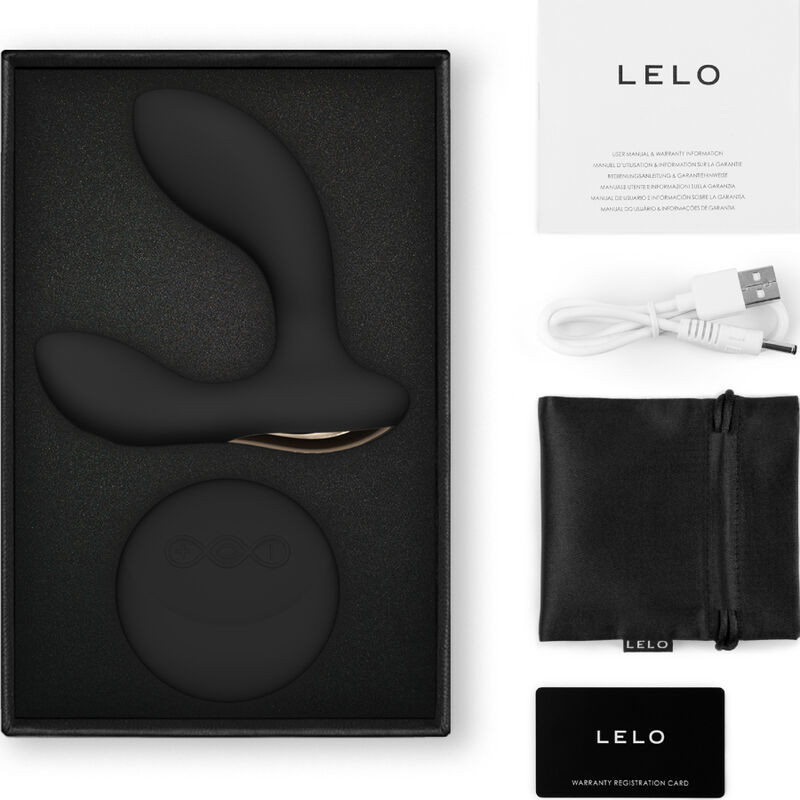 LELO - HUGO 2 PROSTATAMASSAGER MIT FERNBEDIENUNG SCHWARZ 1 