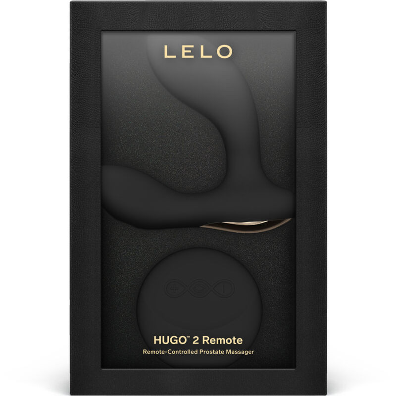 LELO - HUGO 2 PROSTATE MASSAGER REMOTE CONTROL BLACK 2 