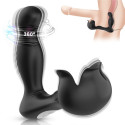 ARMONY - VIBRATEUR SURROUND ANAL & STIMULATEUR TESTICULOS TÉLÉCOMMANDE NOIR 1 