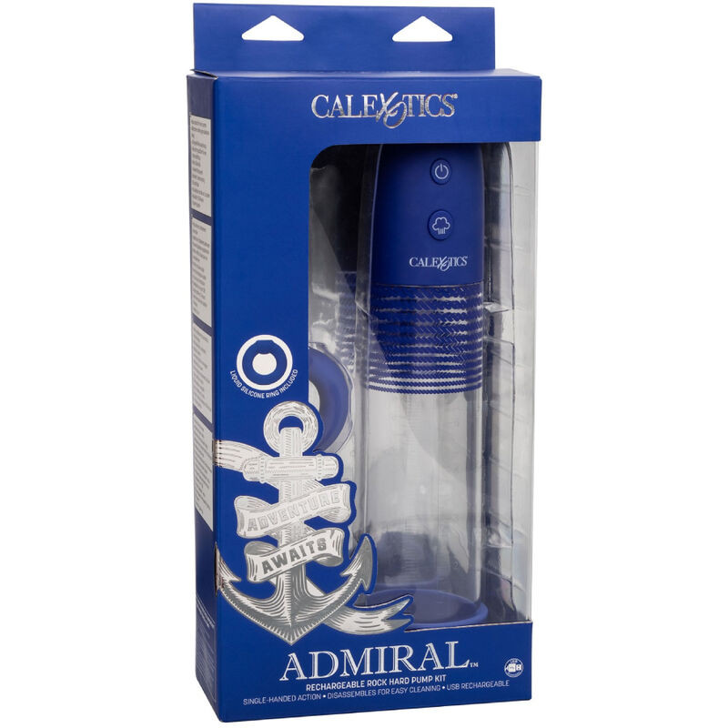 CALEXOTICS - ADMIRAL KIT POMPE DE MONTAGE RECHARGEABLE 5 