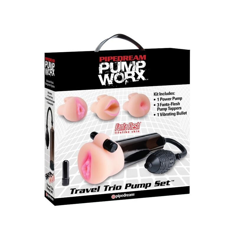 PUMP WORX TRAVEL TRIO PUMP SET 2 