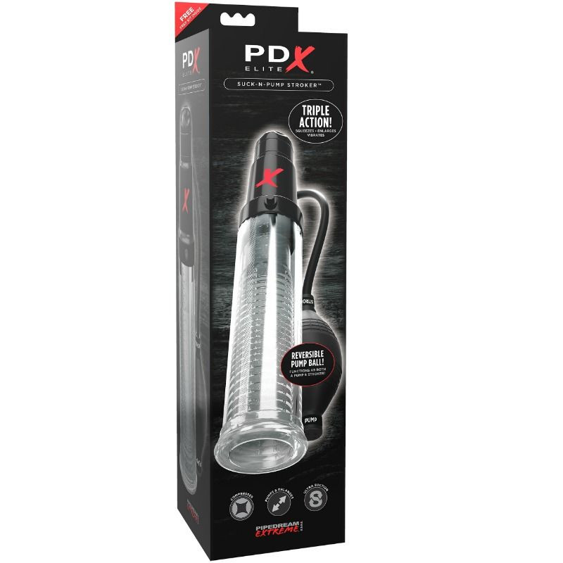 PDX ELITE - SUCK N PUMP STROKER 3 