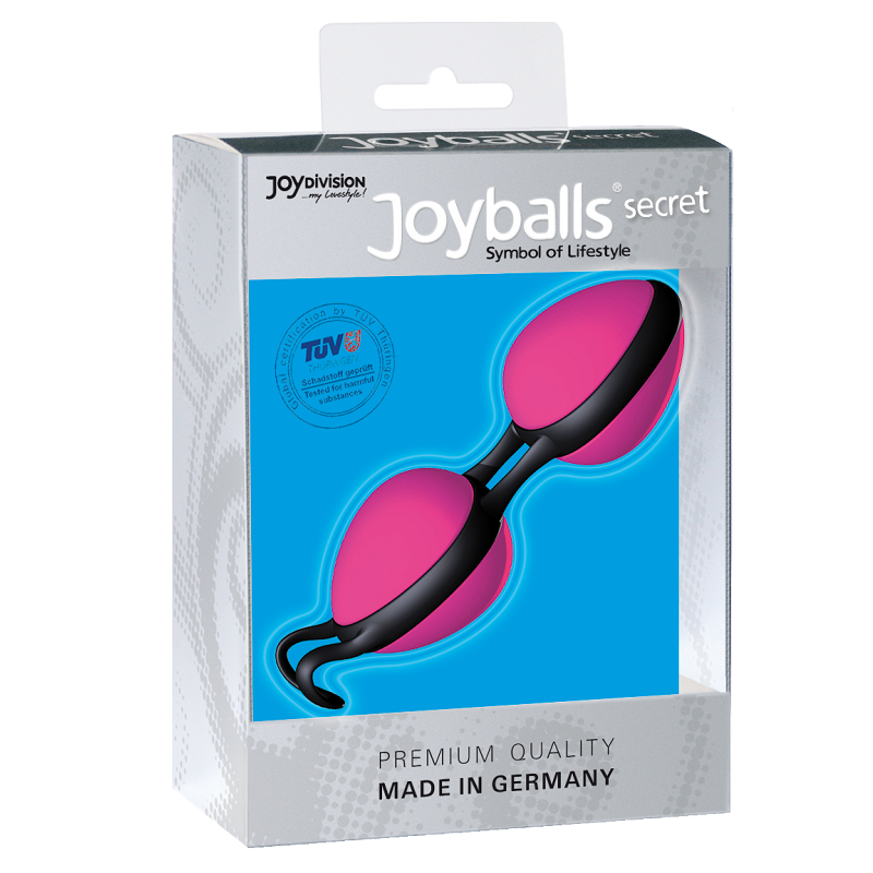 JOYDIVION JOYBALLS - BOULES CHINOIS SECRET NOIRES ET ROSE 2 