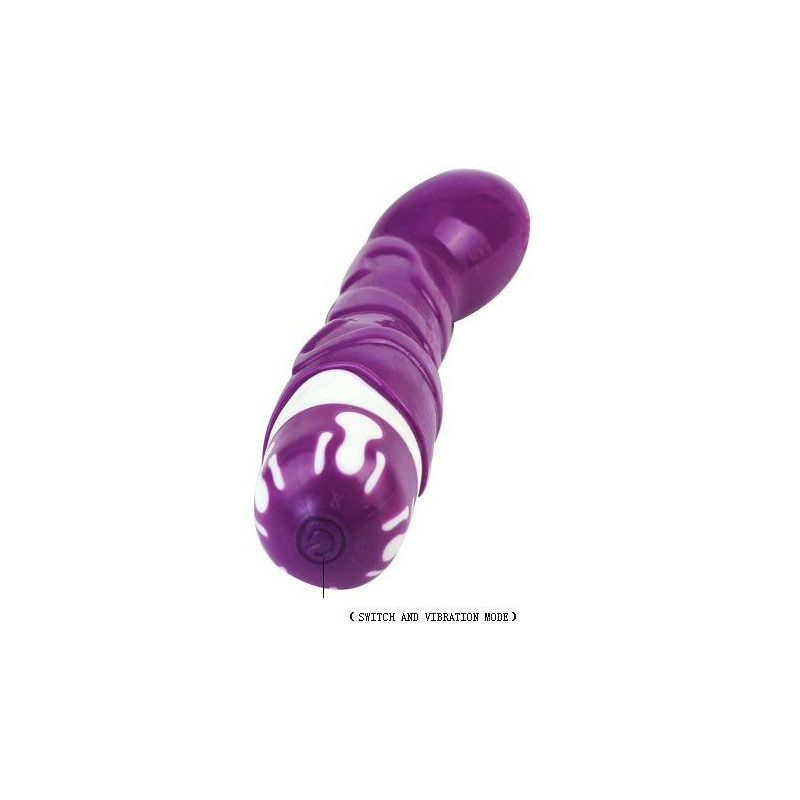 BAILE - REALISTIC COCK 10 RHYTHMS SENSATION VIOLET 3 