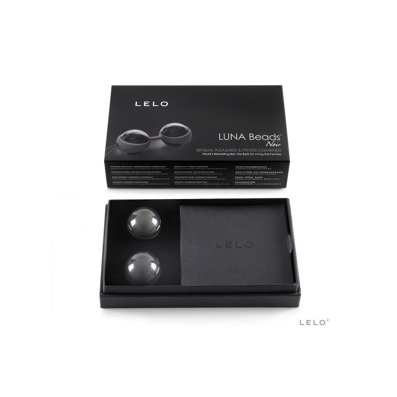 LELO - SFERE CINESI LUNA BEADS NOIR 2 