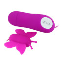 BAILE - LOVE EGGS STIMULATEUR DE CLITORIS PAPILLON 12 VITESSES TÉLÉCOMMANDE LILAS 1 