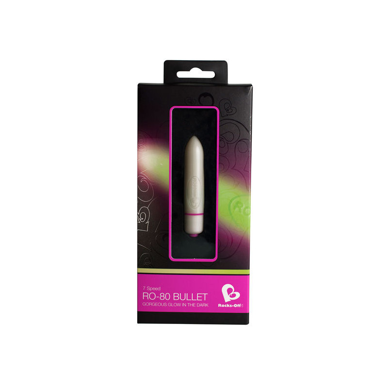 ROCKS-OFF - RO-80 MM GOLD VIBRATING BULLET 7 V 1 