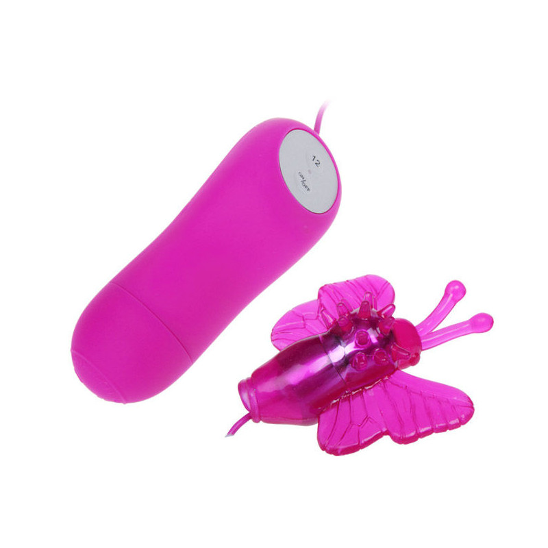 BAILE - VIBRATEUR STIMULATEUR PAPILLON MIGNON SECRET 12V 2 