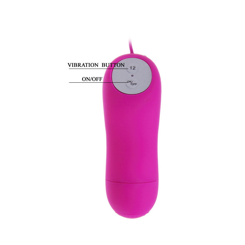 BAILE - VIBRATEUR STIMULATEUR PAPILLON MIGNON SECRET 12V 5 