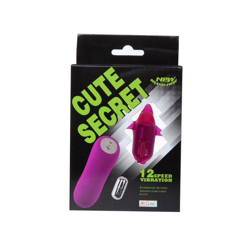 BAILE - VIBRATEUR STIMULATEUR PAPILLON MIGNON SECRET 12V 7 