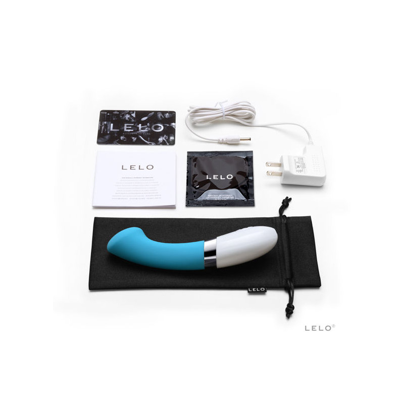 LELO - VIBRATORE GIGI 2 BLU TURCHESE 2 