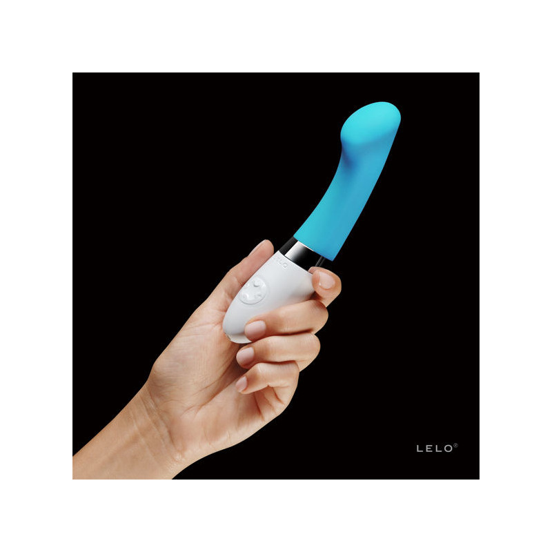 LELO - VIBRATORE GIGI 2 BLU TURCHESE 3 