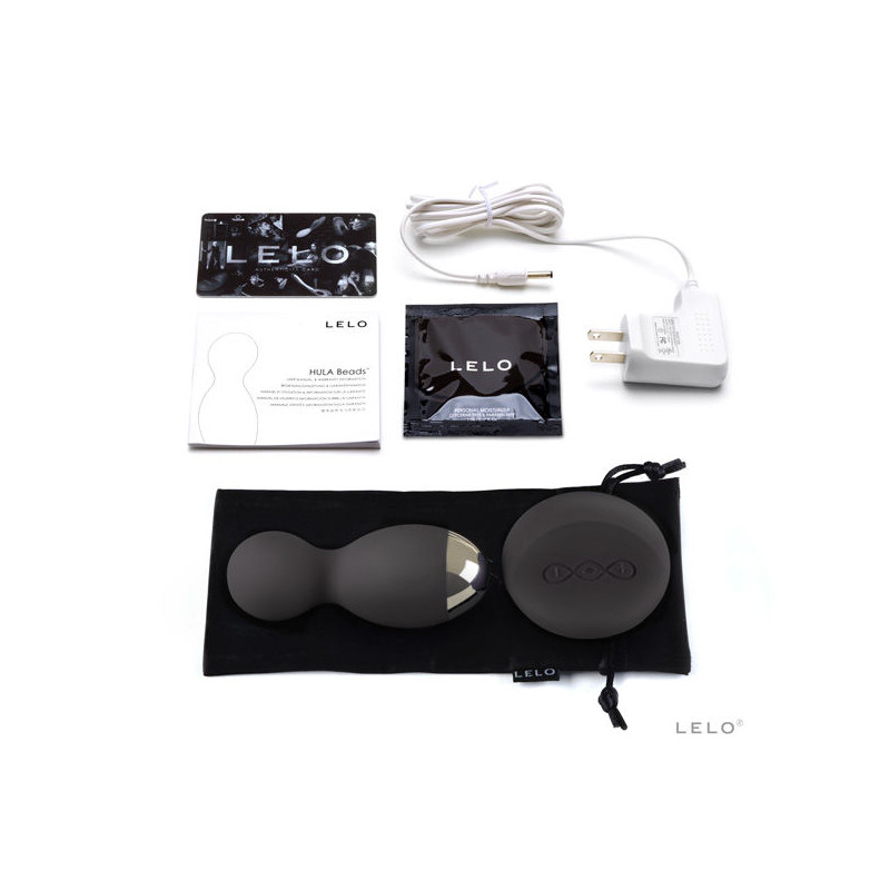 LELO - BADGE BOULES HULA NOIRES 2 