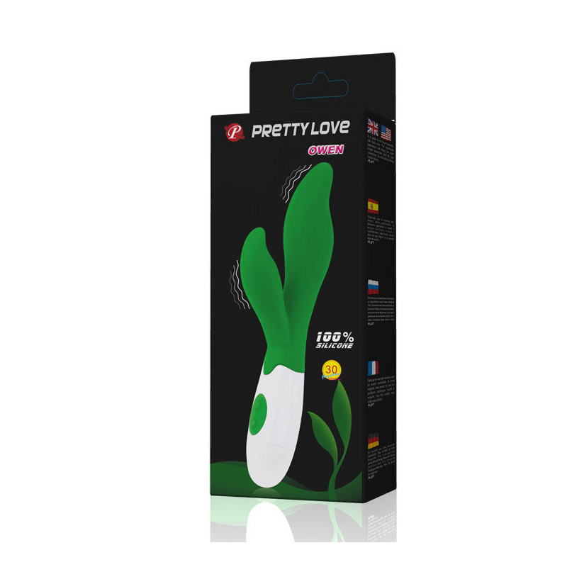 PRETTY LOVE - FLIRTATION VIBRATEUR OWEN VERT 9 