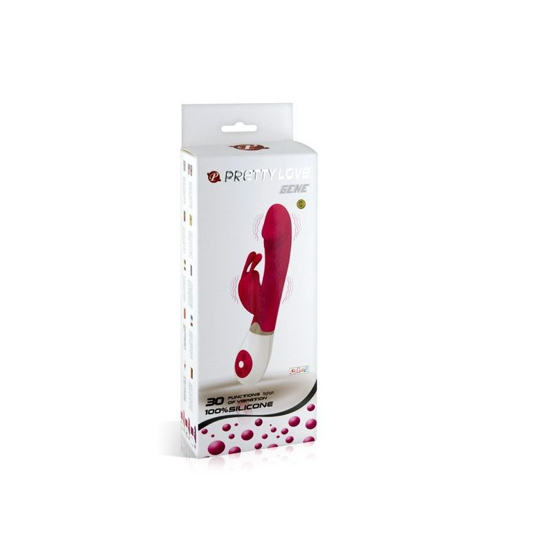 PRETTY LOVE - FLIRTATION VIBRATOR WITH RABBIT GENE 2 