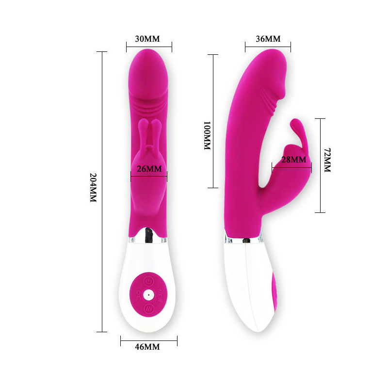 PRETTY LOVE - FLIRTATION VIBRATOR WITH RABBIT GENE 5 