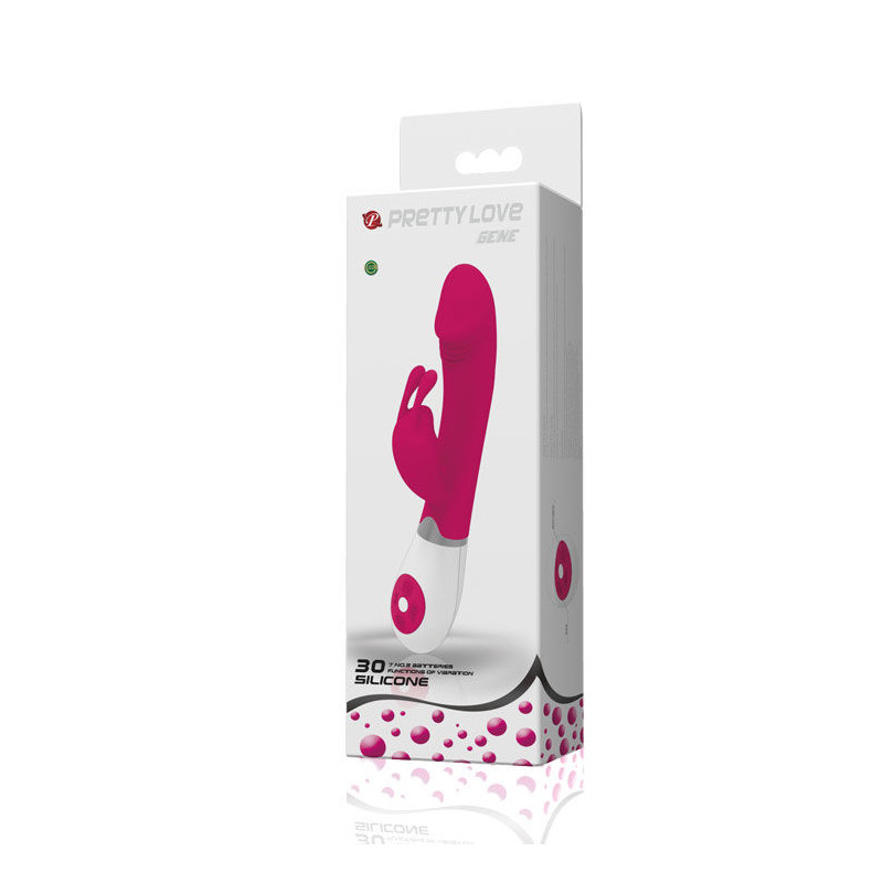 PRETTY LOVE - FLIRTATION VIBRATOR WITH RABBIT GENE 8 