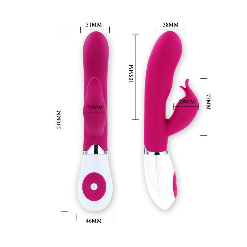 PRETTY LOVE - FLIRTATION VIBRATOR MIT FELIX-STIMULATOR 5 