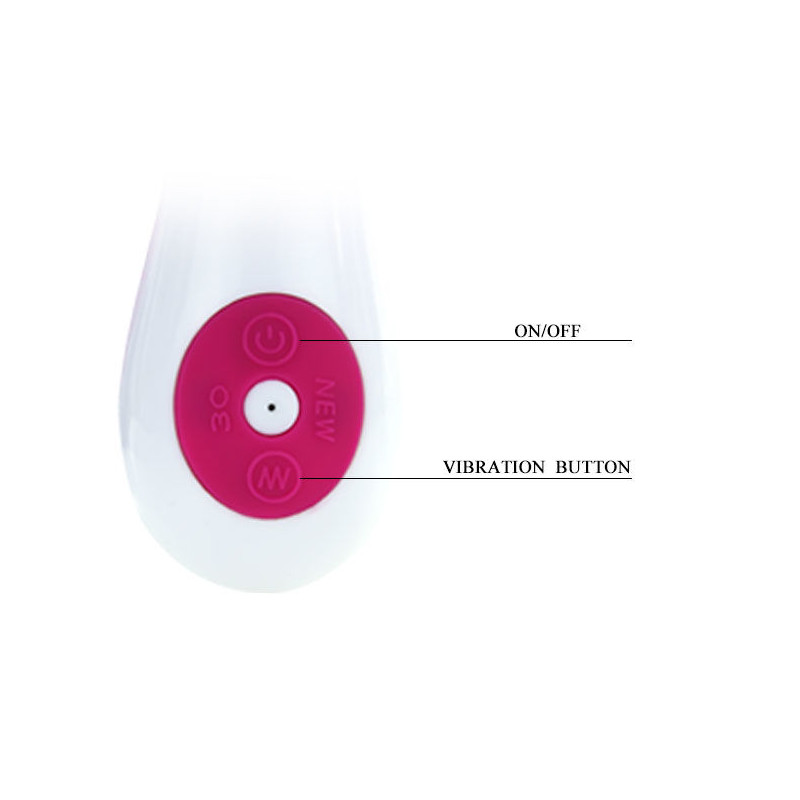 PRETTY LOVE - FLIRTATION VIBRATEUR AVEC STIMULATEUR FELIX 6 